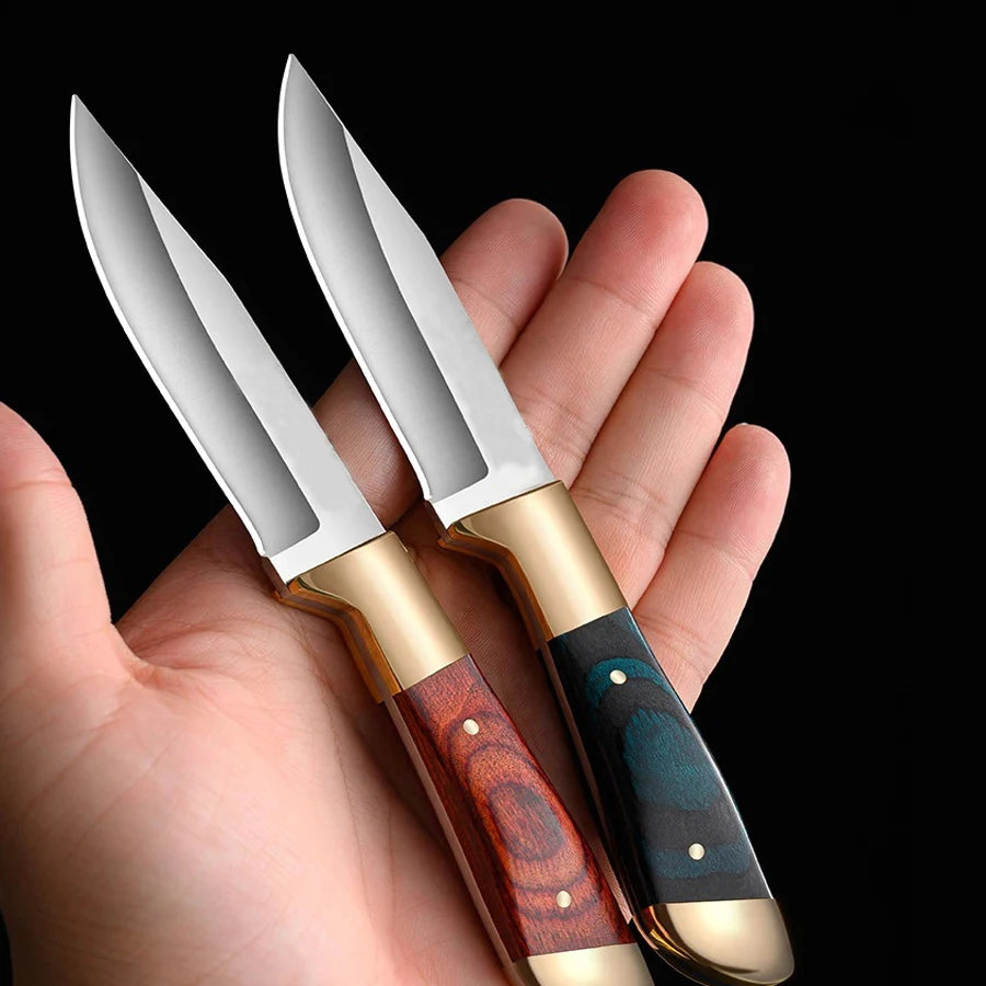 1pc Boning knife EDC portable pocket Knife, Sharp fruit Knife for lamb chop Knife, Barbecue, Survival, Cutting Knife