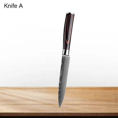 5inch Utility Knives 67-layers Damascus Steel Sharp Japanese Fish Filleting Knife Kitchen Cleaver Boning Knife for Fruit Meat