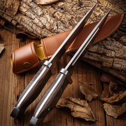 BK-2008Outdoor camping hunting knife self-defense straight knife long knife high hardness sharp knife hand meat knife handy hand