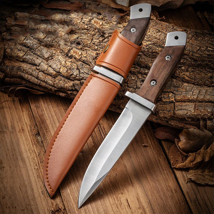BK-2008Outdoor camping hunting knife self-defense straight knife long knife high hardness sharp knife hand meat knife handy hand