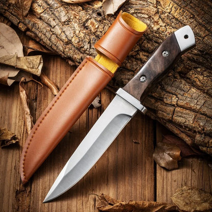 BK-2008Outdoor camping hunting knife self-defense straight knife long knife high hardness sharp knife hand meat knife handy hand