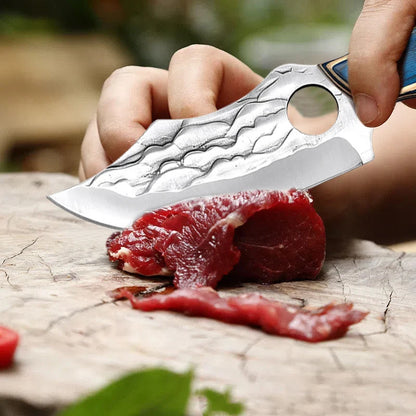 Knife Forged Boning Knife Stainless Steel Meat Cleaver Slicing Knife Sharp Butcher Knife