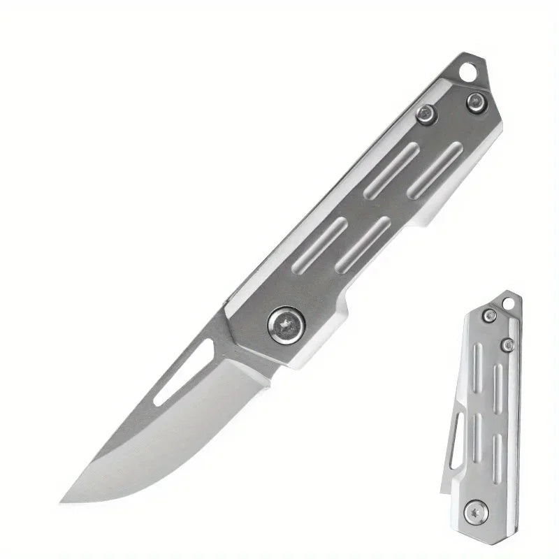 Outdoor Mini Unboxing Small Steel Knife, Portable Pocket Knife, High Hardness Folding Knife, Multi-purpose Fruit Knife
