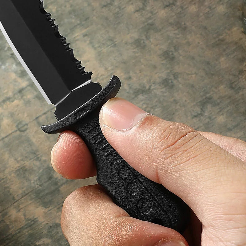 Portable Mini Tactical Knife Necklace Multipurpose Stainless Steel Cutting Knives Outdoor Camping Self Defense Survival Tools