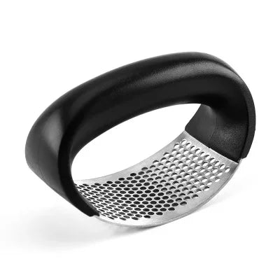 Stainless Steel Garlic Press Manual Garlic Mincer Chopping Garlic Tools Curve Fruit Vegetable Cooking Kitchen Gadgets Tools，kitchen ware