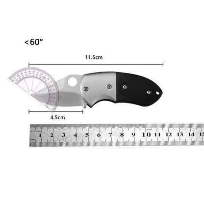 Wholesale Outdoor Mini EDC Carry Knife Stainless Steel Folding Pocket Knife Keychain Pocket Knife Open Box Express Folding Knife