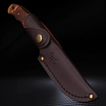 Wild Survival Self-defense Knife, Portable Mini Pocket Knife, Stainless Steel Fruit Knife Meat Knife, Suitable For Outdoor Campi